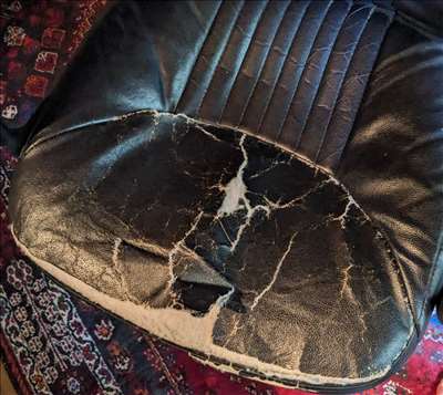 Voici un exemple d'un fauteuil de relaxation à réparer