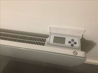 Voici un exemple d'un appareil de chauffage électrique à réparer
