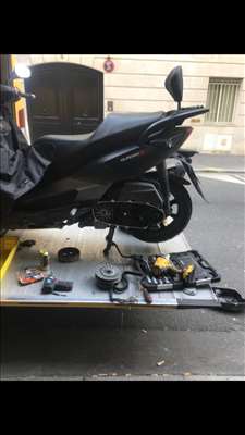 Annonce pour réparer un scooter