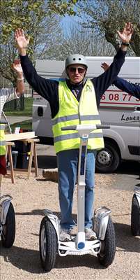 Voici un exemple d'un gyropode à réparer