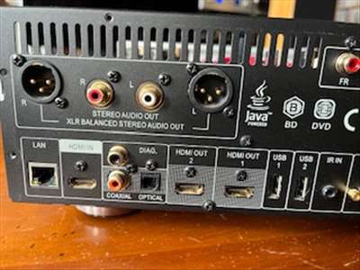 Voici un exemple d'une console de lecture Blu-ray à réparer