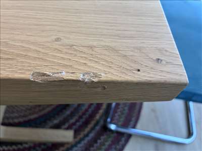 Voici un exemple d'une table à réparer