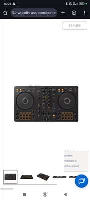 Voici un exemple d'une console audio à réparer