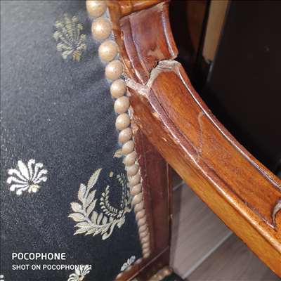 Annonce pour réparer un fauteuil