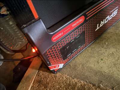 Exemple d'un tapis roulant à restaurer