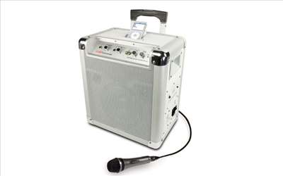 Voici un exemple d'une enceinte de sonorisation à réparer