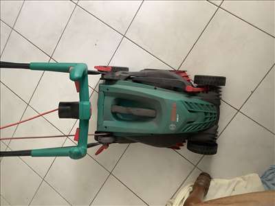 Exemple d'une tondeuse à gazon électrique à restaurer