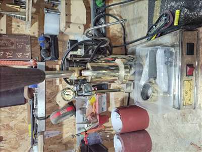 Voici un exemple d'une cafetière à pression à réparer