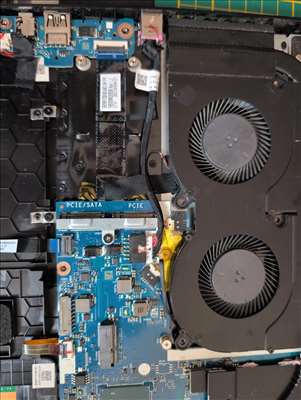 Exemple d'un Laptop à restaurer