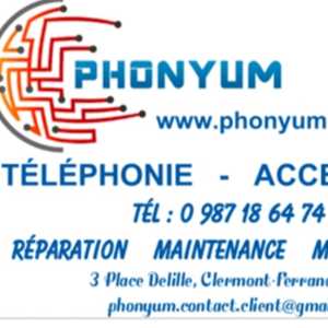 Faire des réparations avec Phonyum  à Clermont-ferrand