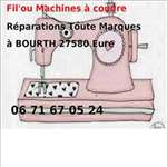 Fil'ou Machines A Coudre : réparation de machine électrique dans la Seine Maritime