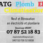 Atg Plomb Elec : dépannage à domicile dans le 31