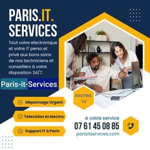 Parisitservices : technicien de service après-vente dans le 75