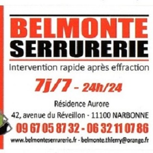 Belmonte-serrurerie : réparation de porte d'entrée en Occitanie