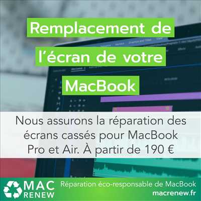 Photo de réparation informatique n°10096 à Paris 10ème par Mac Renew