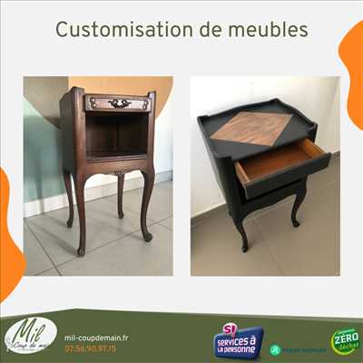 Exemple de restauration de meubles anciens n°10661 à Saint-Jean-de-Védas par Emilie