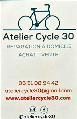 Exemple de réparation de bicyclette n°10677 à Nîmes par Atelier Cycle 30
