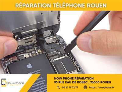 Photo de réparation de téléphone n°11066 à Rouen par le réparateur Now Phone Réparation