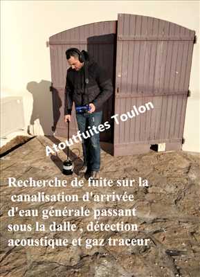 Exemple de réparation de fuite d'eau n°11069 à Toulon par Atoutfuites