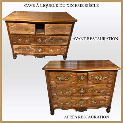 Exemple de restauration de meuble ancien n°1161 à Vincennes par Restauration de meubles
