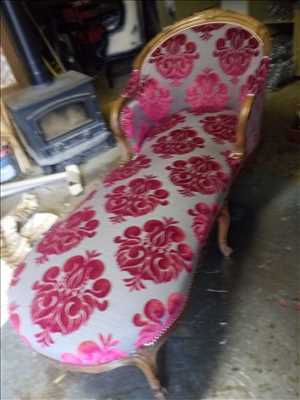 Photo de réalisation de tâches de bricolage n°13268 à Romorantin-Lanthenay par Artisan Tapissier, Refection Fauteuil, Rideaux Sur Mesure, Vente Tissu, Tenture Murale