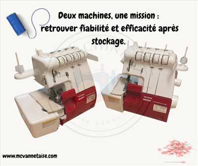 Photo de réparation de machine électrique n°13719 dans le département 56 par Machine à Coudre Vannetaise