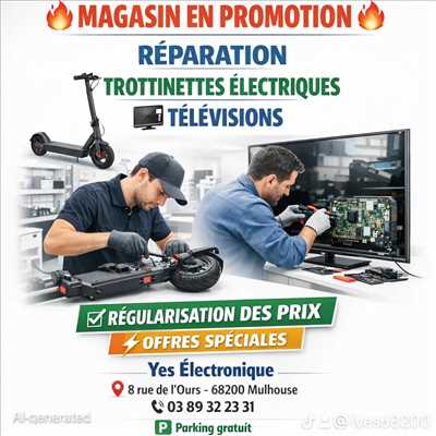 Photo de réparation de smartphone n°14131 dans le département 68 par Yes Électronique