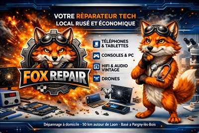 Photo de réparation de console de jeux n°14384 à Laon par Fox Repair