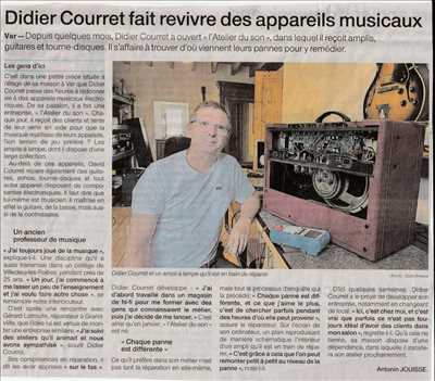 Photo de réparation d'instruments de musique n°14764 à Granville par Atelier Du Son