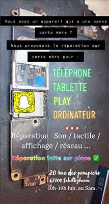 Photo de réparation de téléphone n°1914 à Strasbourg par le réparateur PHONEHUB