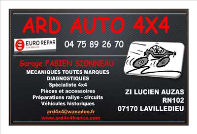 Photo de réparation de voiture n°2128 à Aubenas par ARDE AUTO 4X4