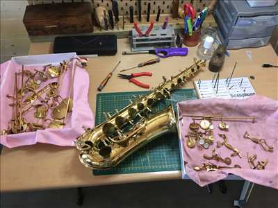 Photo de réparation d'instruments de musique n°2494 à Bourges par le réparateur Atelier les 4 vents