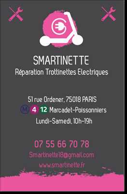 Exemple de réparation de trottinette électrique adulte et enfant n°2993 à Paris 18ème par Smartinette