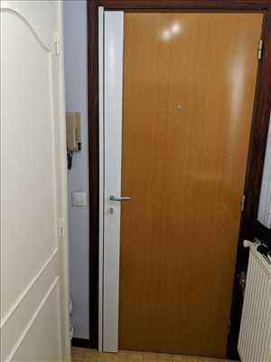 Exemple de réparation de porte d'entrée et de serrure n°3449 à Vienne par Menuiserie Vairai 