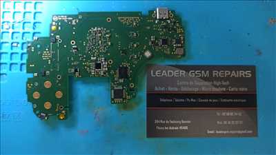 Exemple de réparation de circuit électronique n°4249 à Fleury-les-Aubrais par LEADER GSM REPAIRS