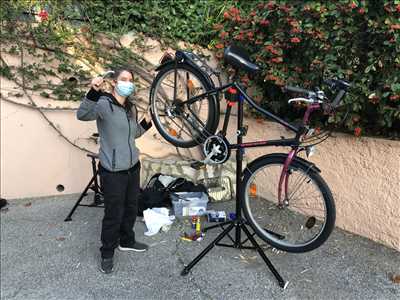 Photo de réparation de vélo n°458 à Nice par le réparateur Vintage Queen Bike Repair