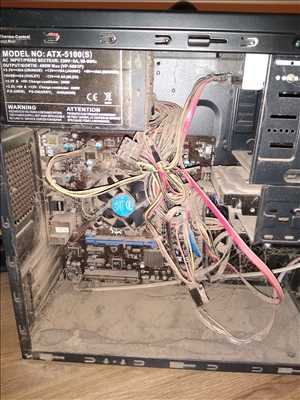 Exemple de réparation d'ordinateur n°4733 à Saint-Lô par Condé Informatique Dépannage