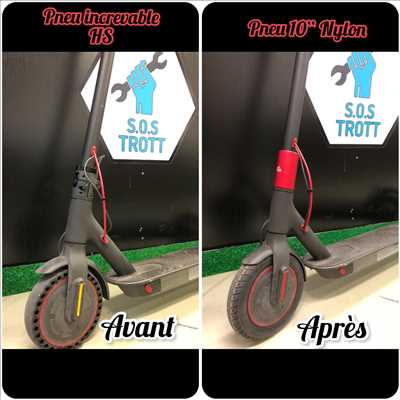 Photo de réparation de trottinette électrique adulte et enfant n°4747 dans le département 92 par SOS TROTT