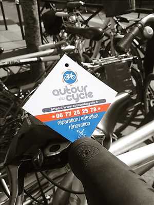 Photo de réparation de vélo n°4926 à Saint-Maur-des-Fossés par le réparateur Philippe