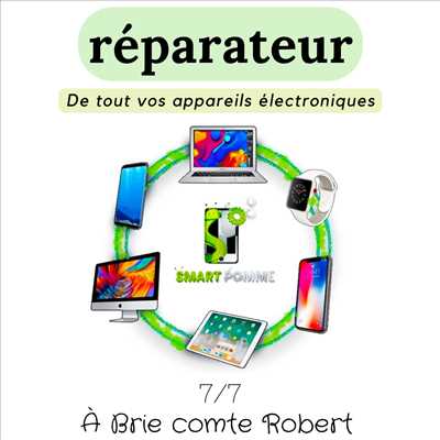 Photo de réparation de téléphone n°4996 à Brie-Comte-Robert par SMARTPOMME