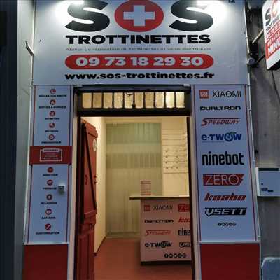 Exemple de réparation de trottinette électrique adulte et enfant n°5605 à Aubervilliers par SOS TROTTINETTES