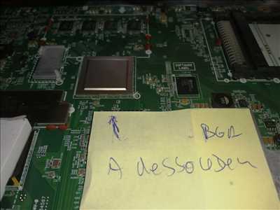 Exemple de réparation de tv n°5629 à Thann par Logic-68 Consoles System