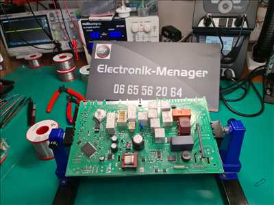 Exemple de réparation de matériel électroménager n°5853 à Quimper par Electronik menager 