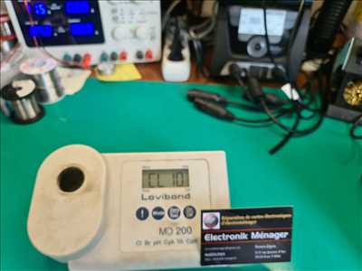 Photo de réparation d'électroménager n°5854 à Quimper par le réparateur Electronik menager 