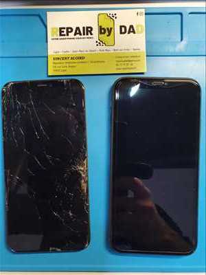 Exemple de réparation de smartphone n°6045 à Carquefou par Repair by Dad 