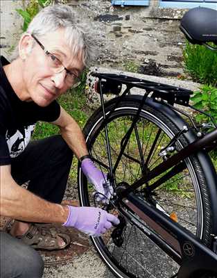 Photo de réparation de vélo n°618 à Rennes par le réparateur ROUL'VILAINE