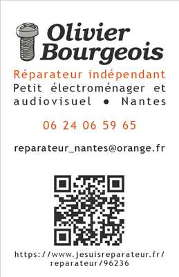 Exemple de réparation de matériel électroménager n°6741 à Nantes par Olivier Bourgeois - Réparateur indépendant - Nantes