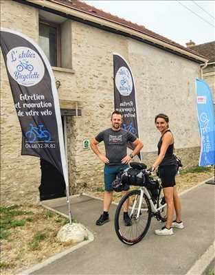 Photo de réparation de vélo n°7202 à Les Mureaux par le réparateur L'atelier de la Bicyclette