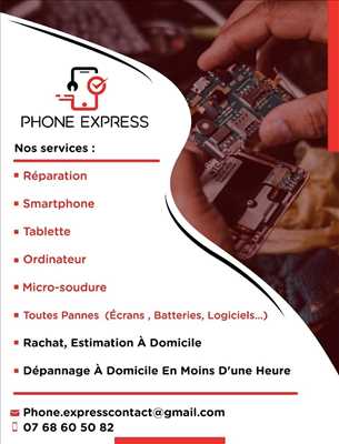 Photo de réparation et assistance informatique n°7206 à Deauville par le réparateur Phone express