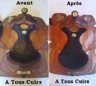 Exemple de reprise de couture n°7445 à Bordeaux par A Tous Cuirs